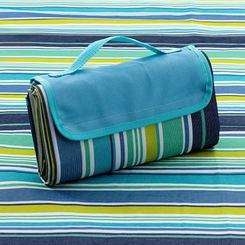 0210 145x165cm Portable Outdoor Camping Picnic Mat 600D Oxford Cloth Waterproof Lawn Beach Mat