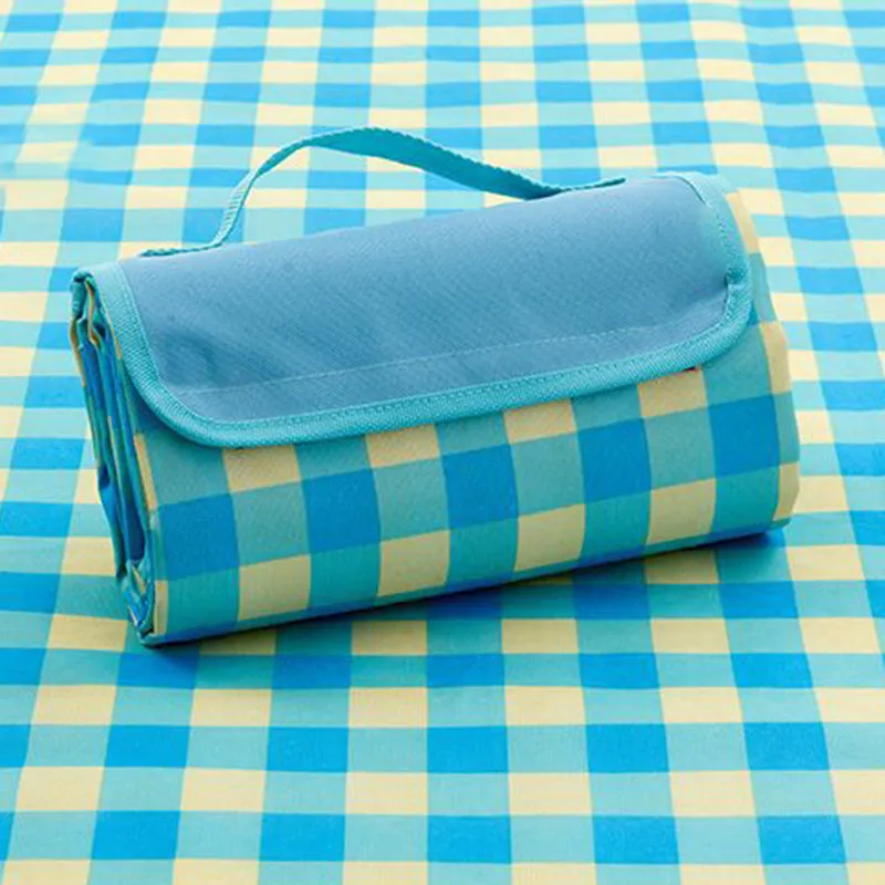 0210 145x165cm Portable Outdoor Camping Picnic Mat 600D Oxford Cloth Waterproof Lawn Beach Mat