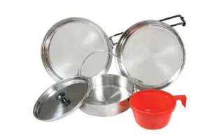 5 Piece Stainless Steel Mess Kit