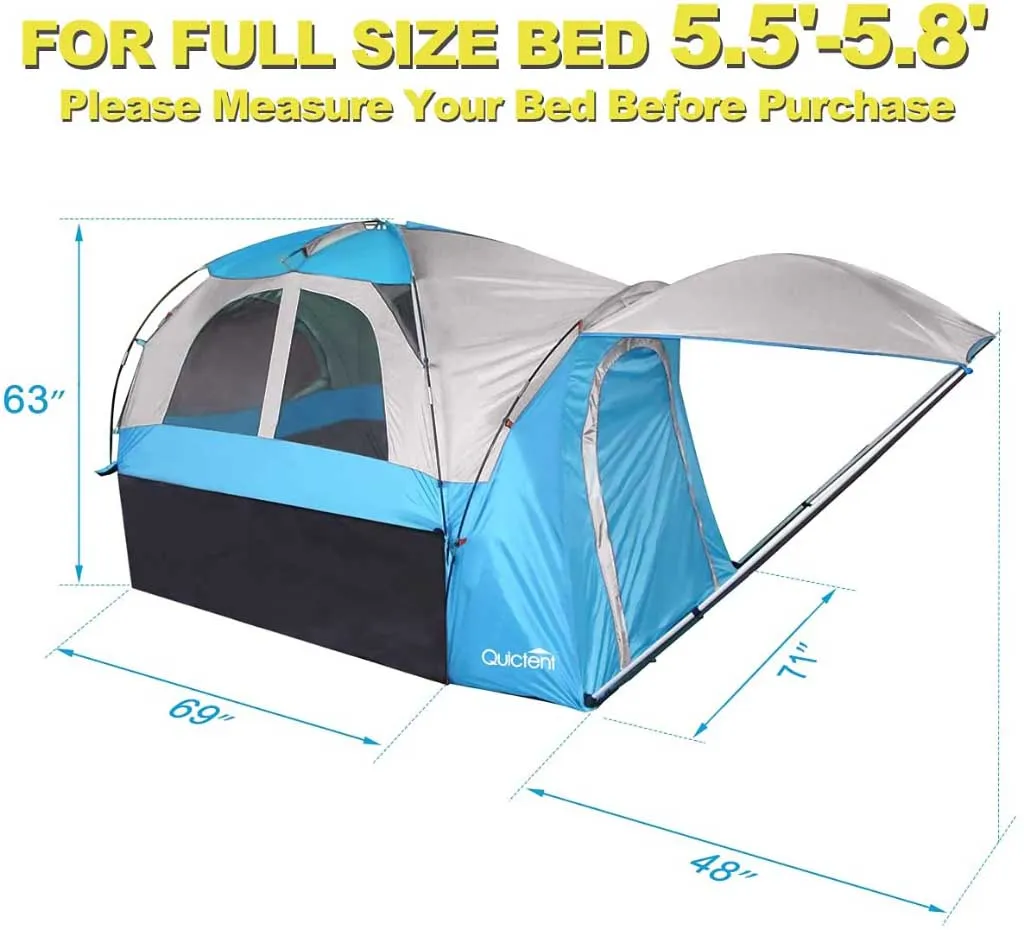 5.5'-5.8' Truck Bed Tent