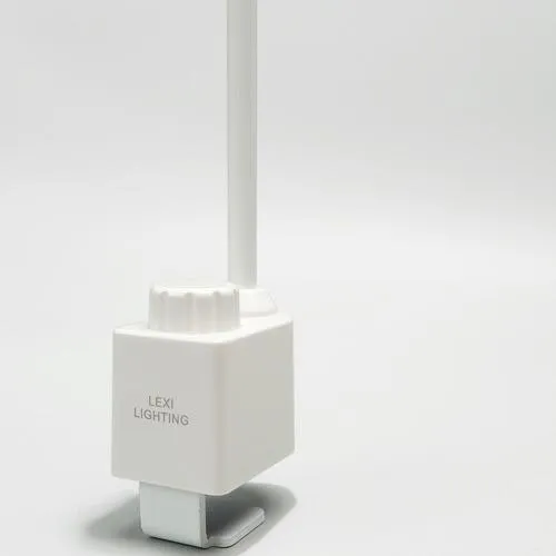 Adjustable LED Desk Lamp 4000K Cool White with Clamp