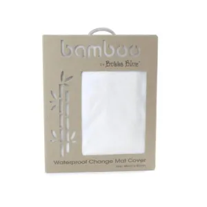 Bamboo waterproof change mat cover