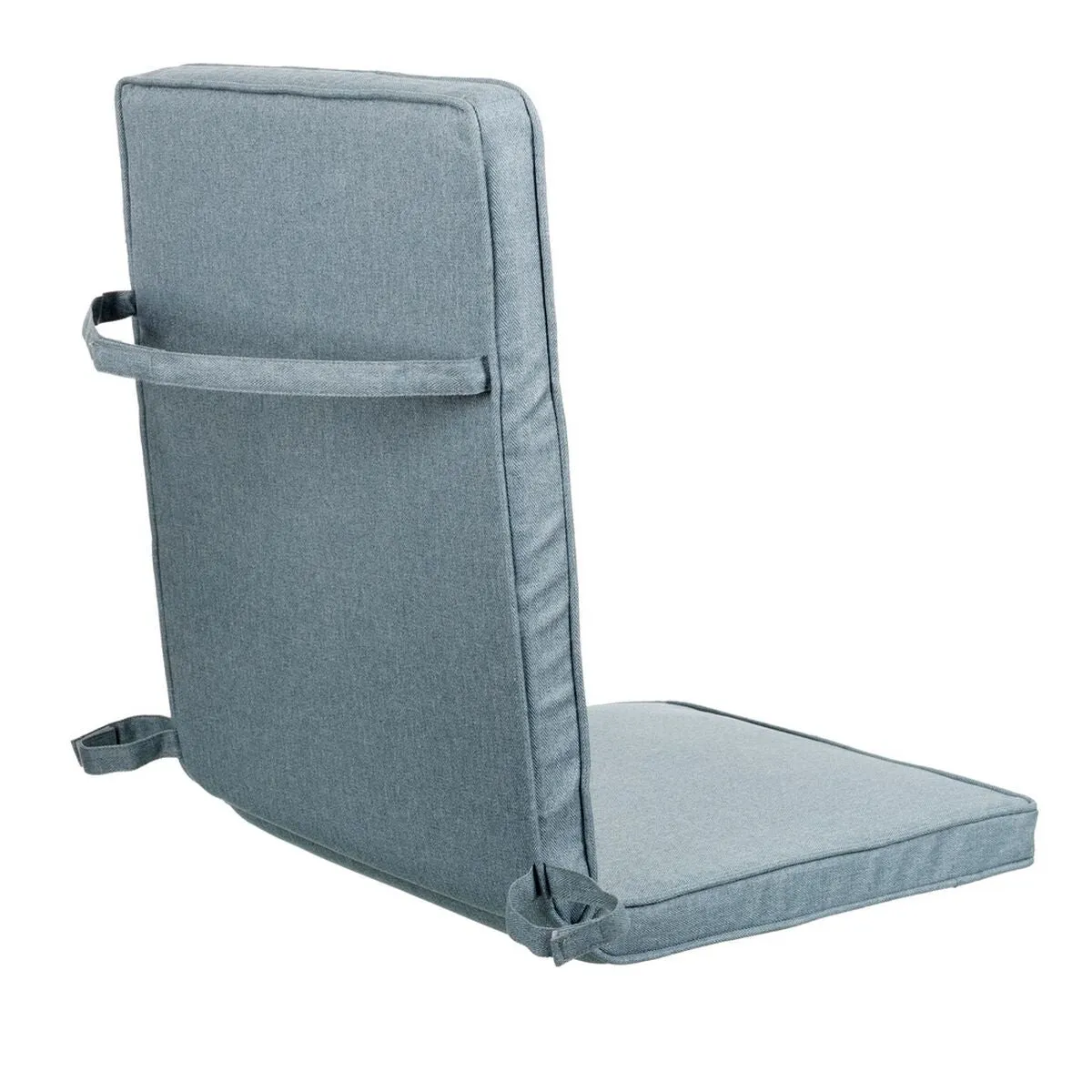 Chair cushion Blue 123 x 48 x 4 cm