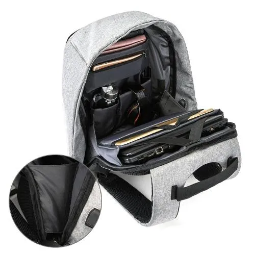 Classy Men Anti-theft Backpack - 2 Colors