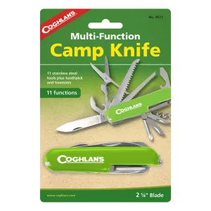 Coghlan's Camp Knife - 11 Function