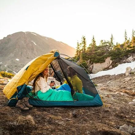 Far Out 2 Tent: 2 Person, 3 Season Kelty, Olive Oil/Agean Blue