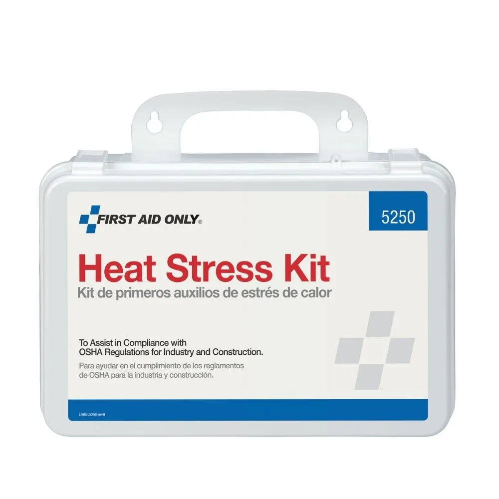 First Aid Only 5250 Heat Stress Kit, Plastic Case