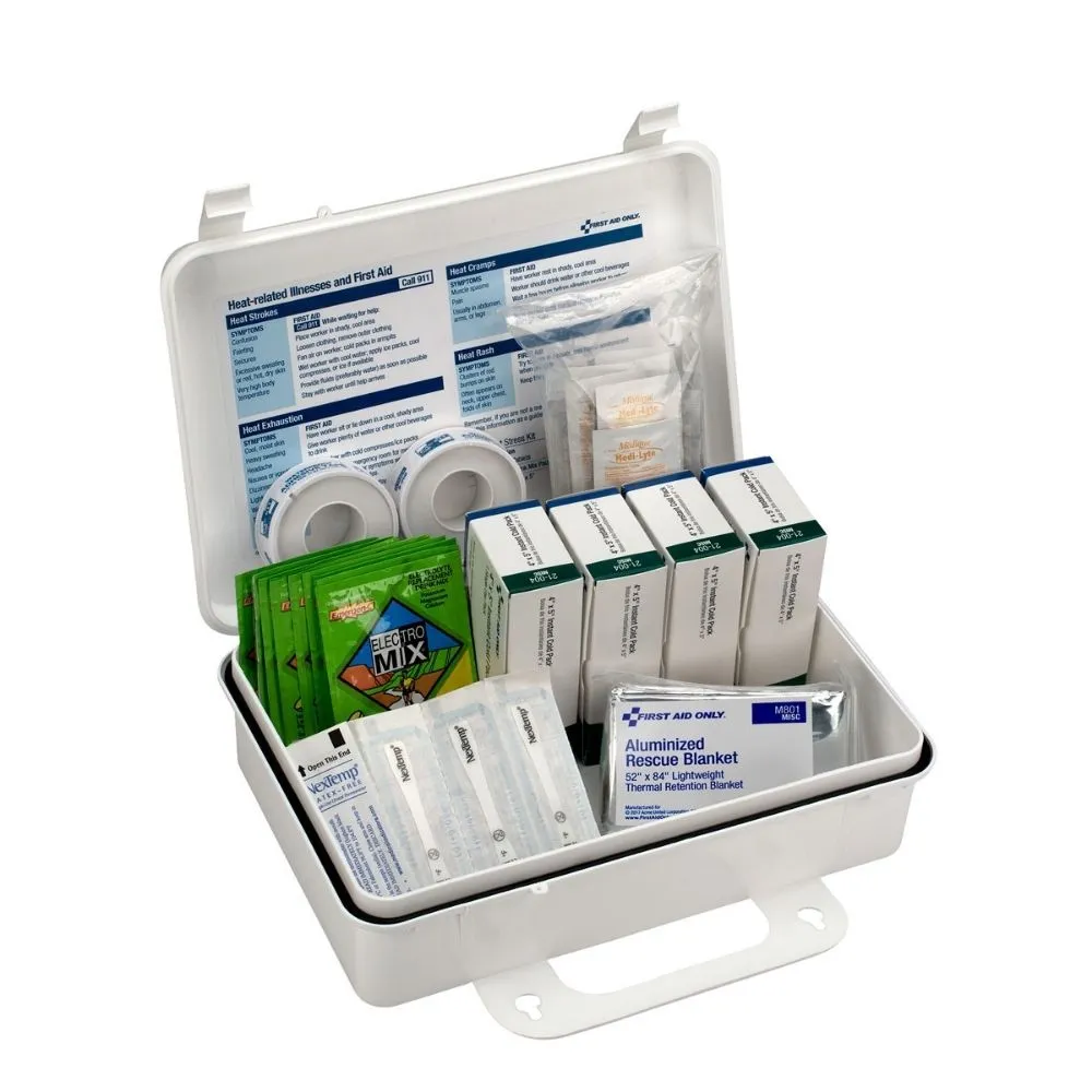 First Aid Only 5250 Heat Stress Kit, Plastic Case