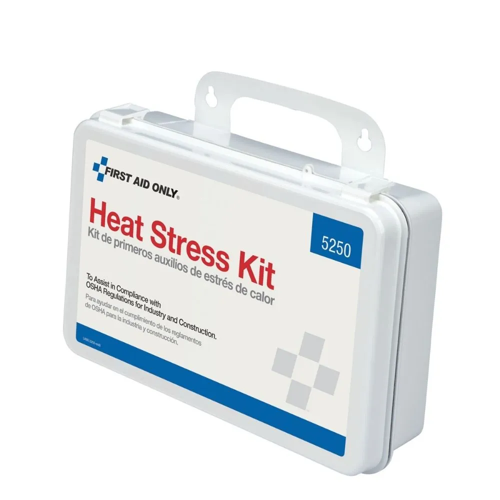 First Aid Only 5250 Heat Stress Kit, Plastic Case