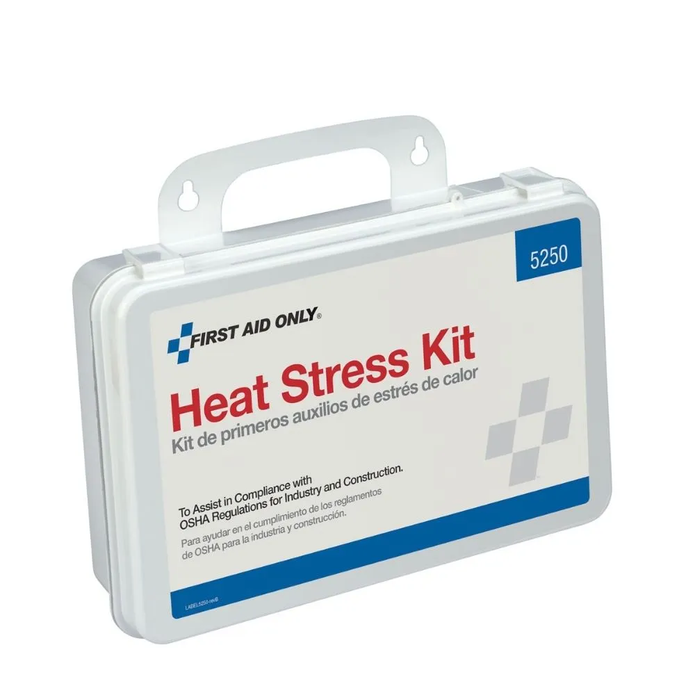 First Aid Only 5250 Heat Stress Kit, Plastic Case