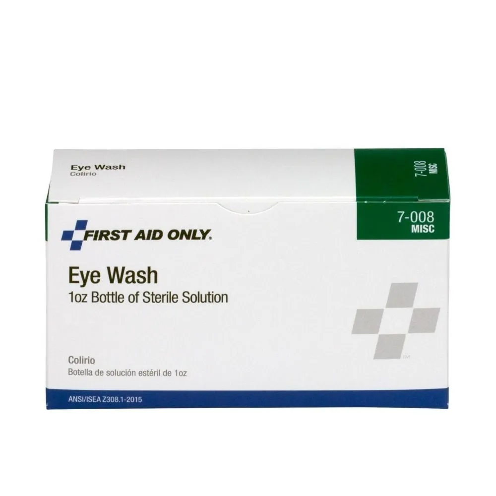 First Aid Only 7-008-001 Eyewash, 1 oz., 1/Bx