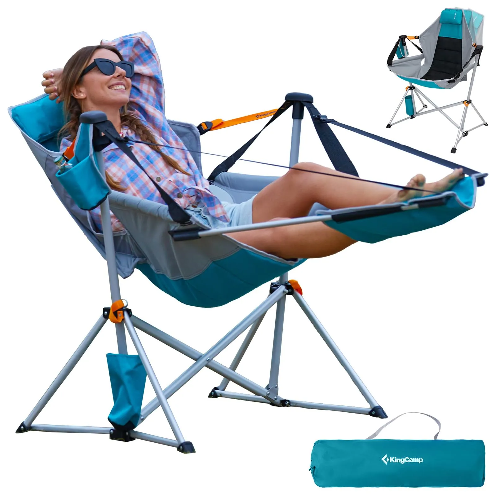 KingCamp Orchid C20 Hammock Chair with Footrest