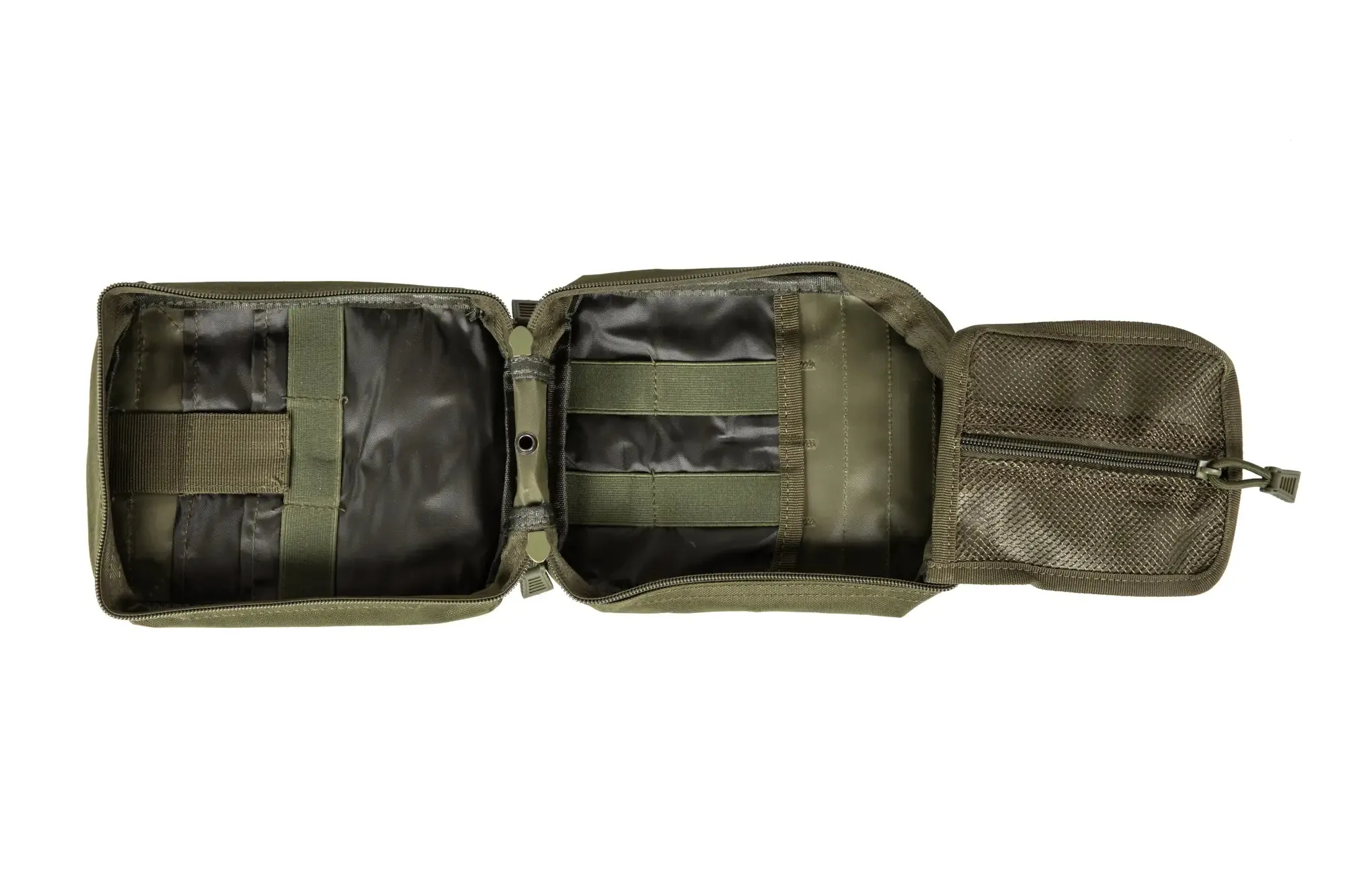 Molle rip-off first aid kit with medic patch Olive