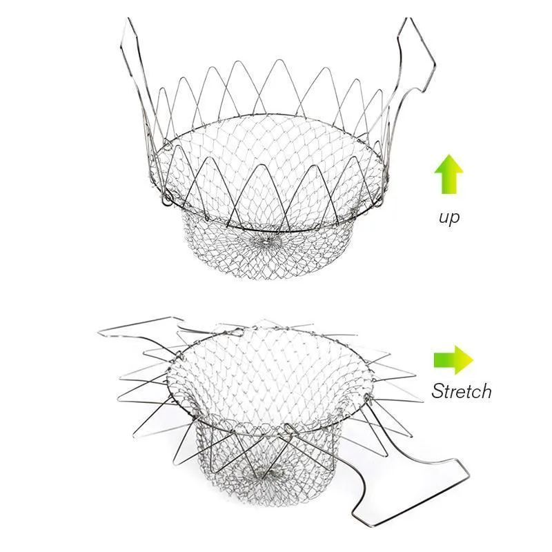 Multi-Functional Folding Basket