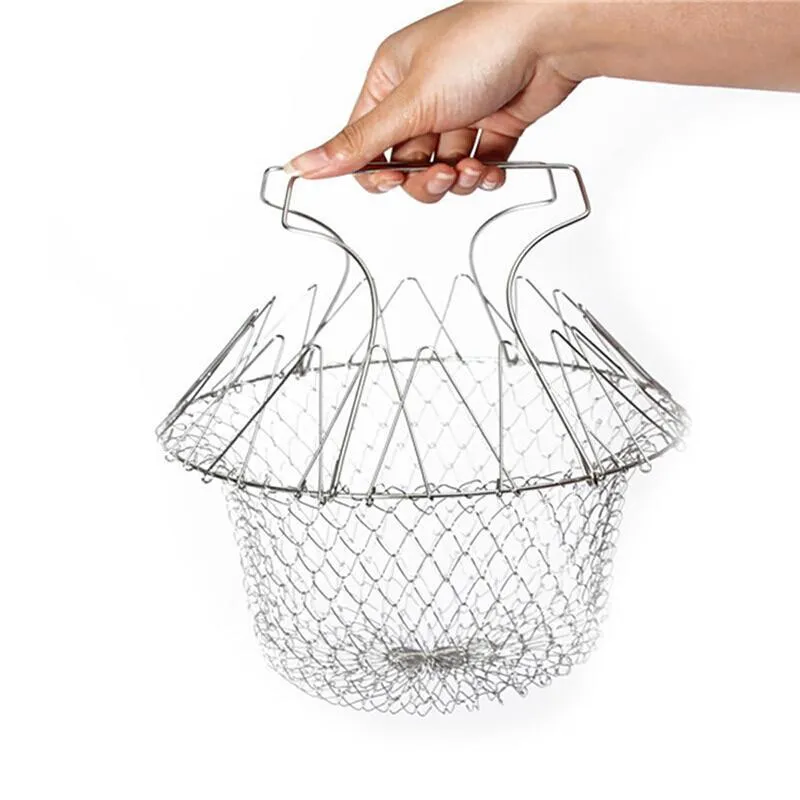 Multi-Functional Folding Basket