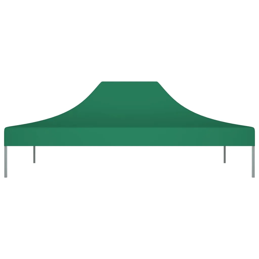 Party Tent Roof 4x3 m Green 270 g/m²