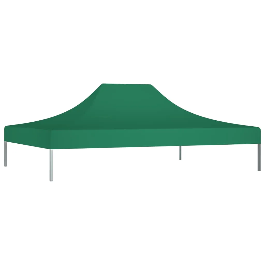 Party Tent Roof 4x3 m Green 270 g/m²