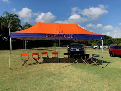 Polo Field Custom Pop-Up Tent