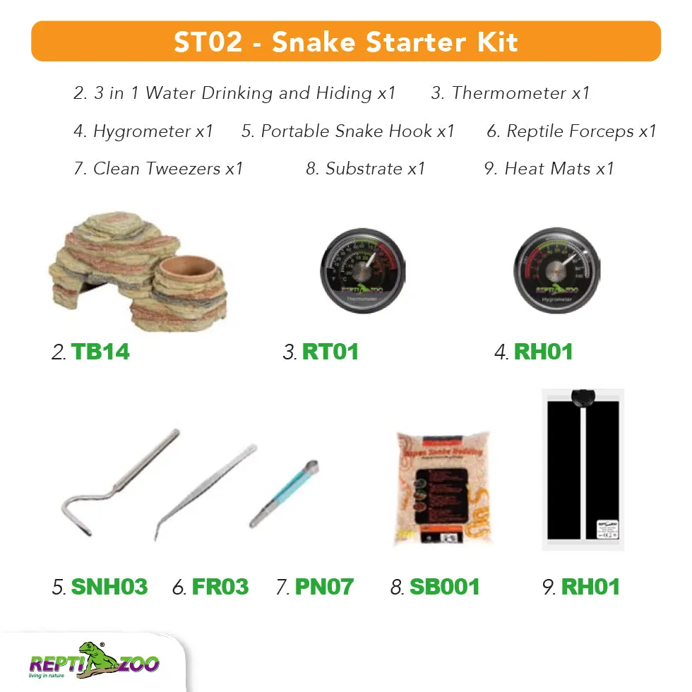 REPTIZOO Snake Starter Kit