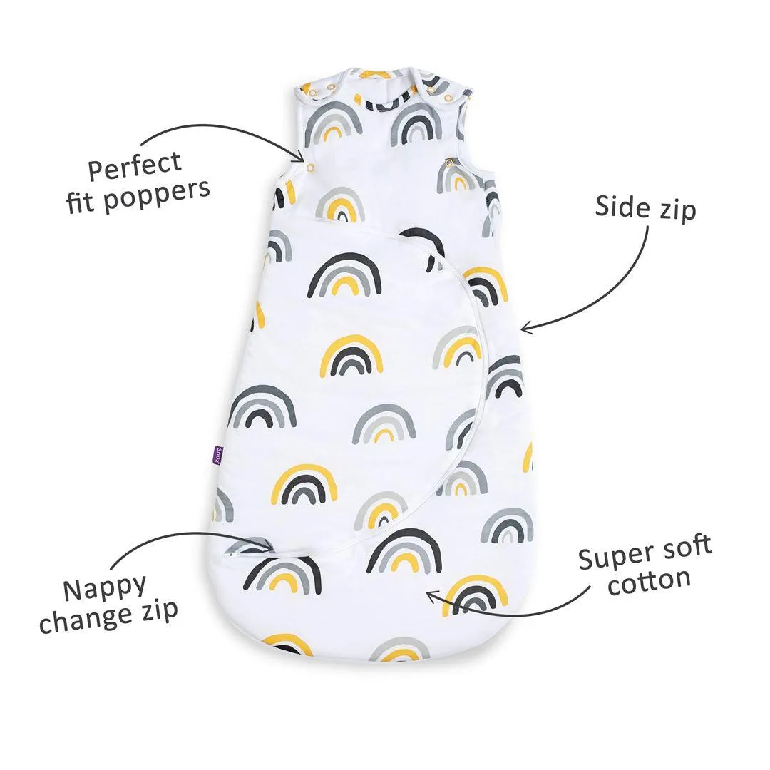 SnuzPouch Sleeping Bag - Mustard Rainbow - TOG 2.5