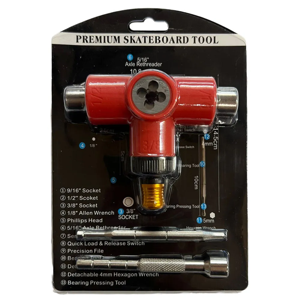 Southside Multi-Functional Ratchet Tool Red