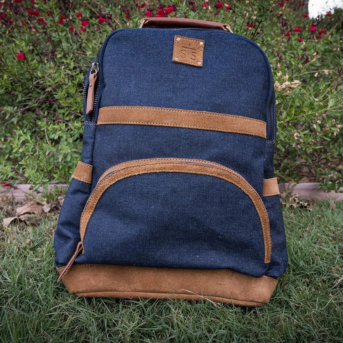 STS Ranchwear Blue Bayou Denim Backpack