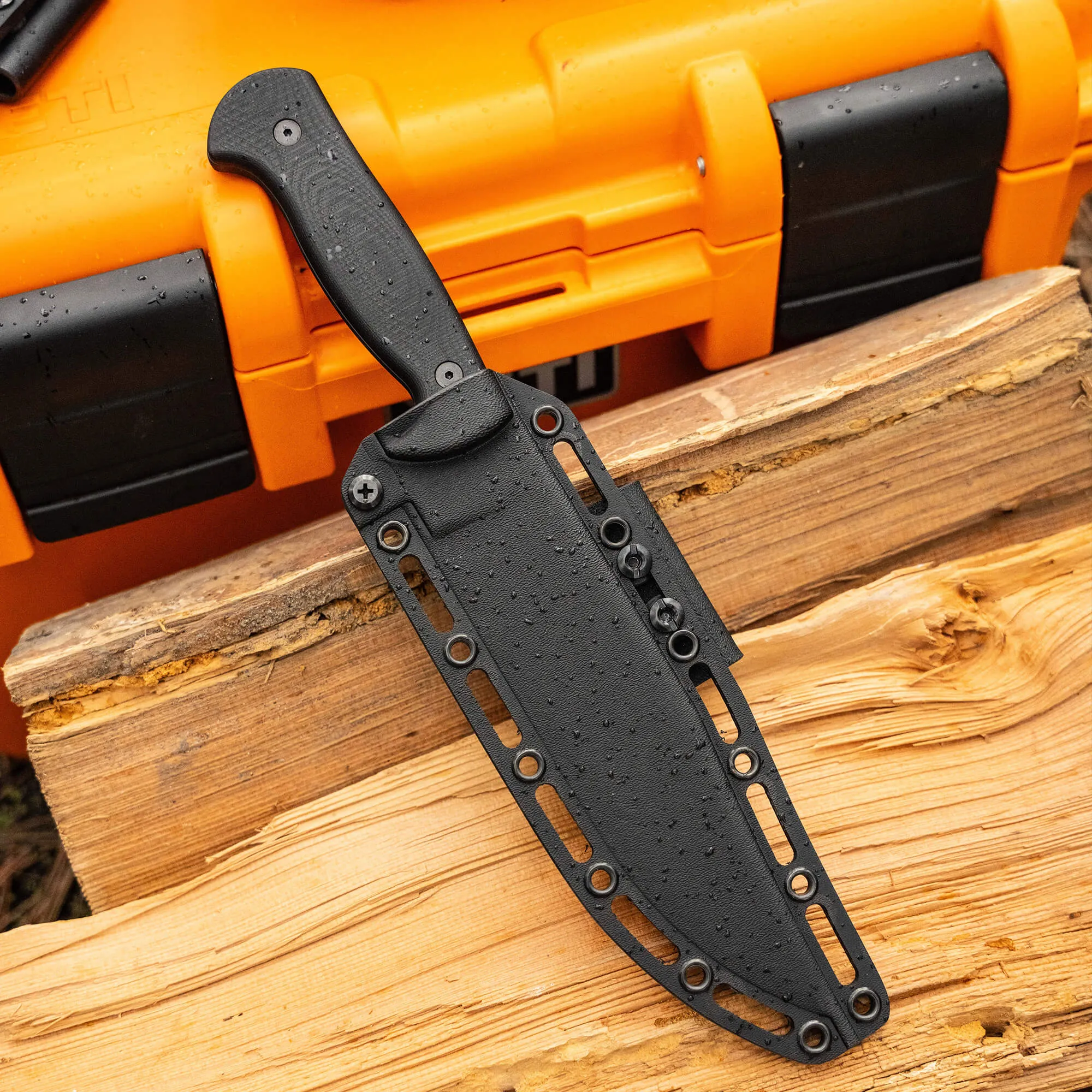 THE MARSHALL BUSHCRAFT KNIFE - BLACK