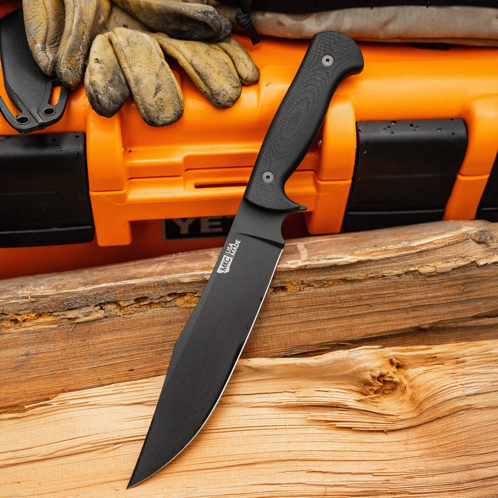 THE MARSHALL BUSHCRAFT KNIFE - BLACK