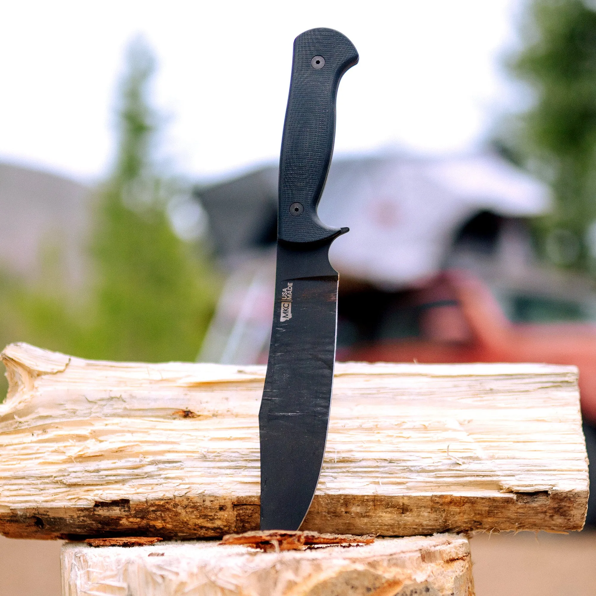 THE MARSHALL BUSHCRAFT KNIFE - BLACK