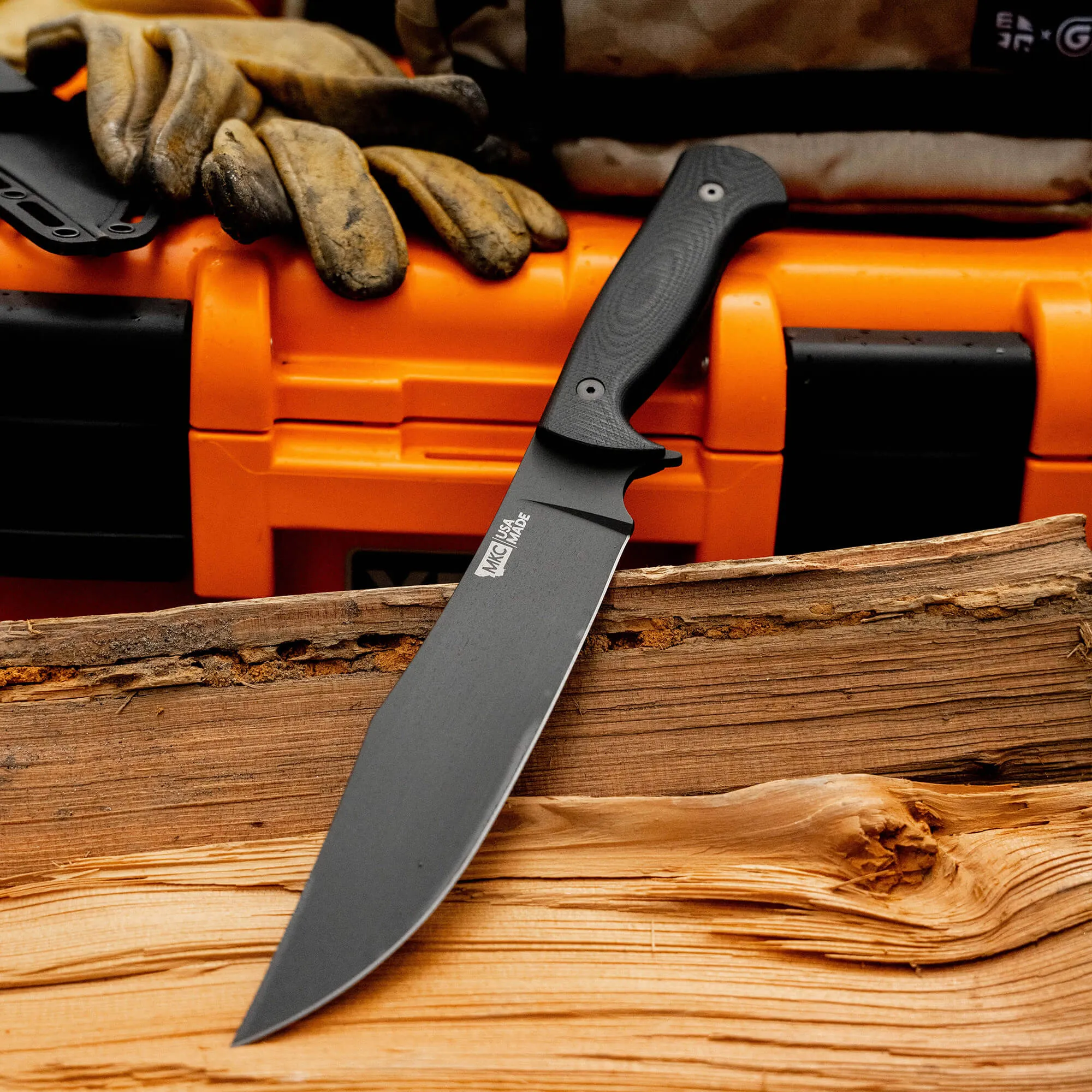 THE MARSHALL BUSHCRAFT KNIFE - BLACK