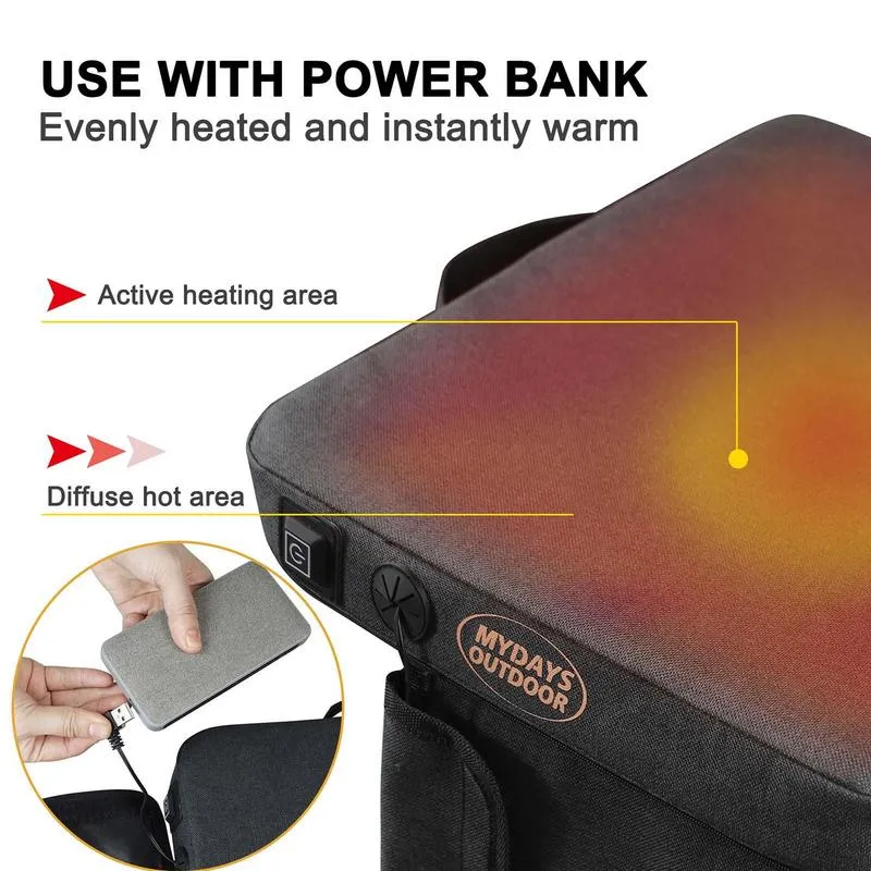 Travel Camping Heated Seat Cushion