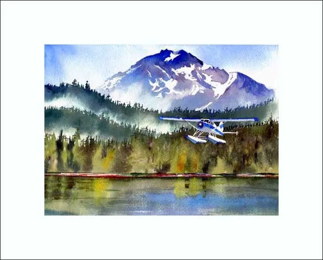 Travel in Alaska Print