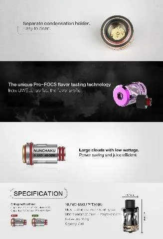 UWELL Nunchaku 80W Starter Kit